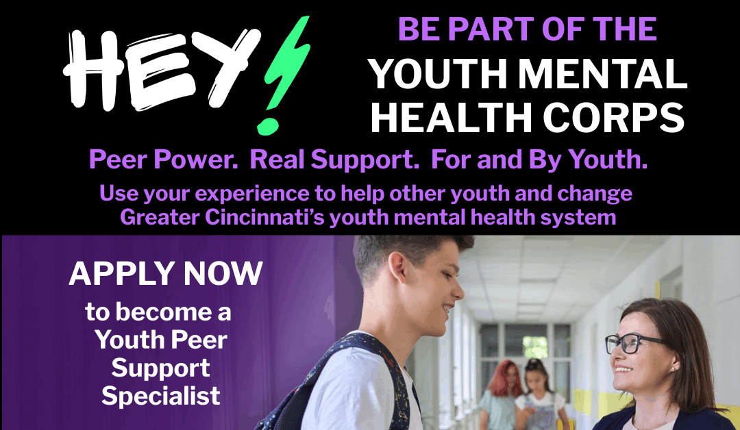 Apply to be a Youth Peer Support Specialist